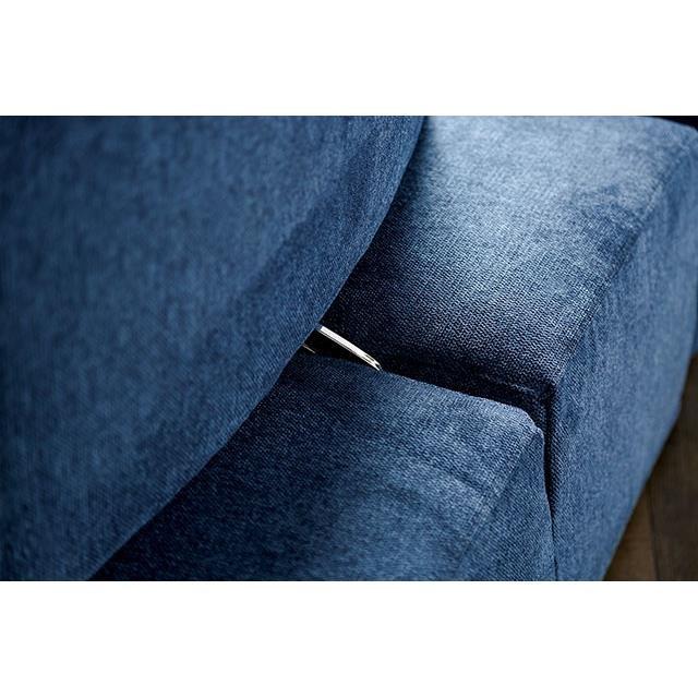 Large Picture of Furniture of America Stavanger FM63001BL-B 2-Seater