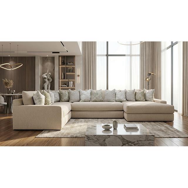 Large Picture of Furniture of America Portslade SM6096-SECT Sectional