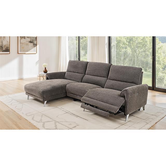 Large Picture of Furniture of America Brande CM9938BR-SECT-PM-L