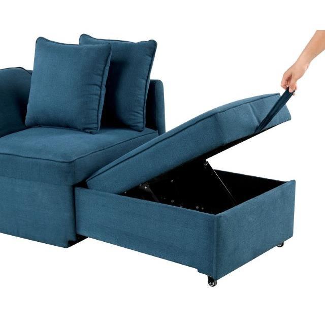 Large Picture of Furniture of America Woburn FM6962BL