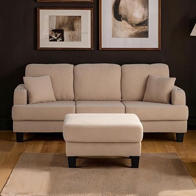 Furniture of America Cinderford SL6936BG-SF-PK Sofa