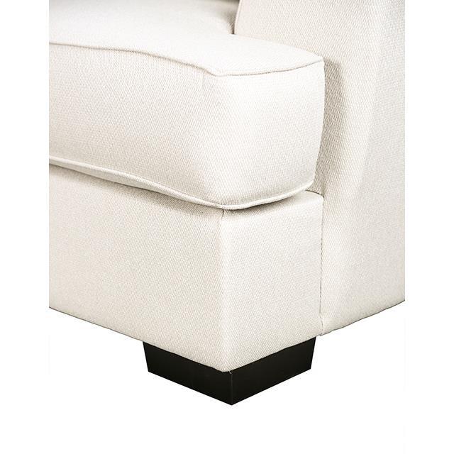 Large Picture of Furniture of America Hyde Park SM1254-SF Oversized Sofa with Pillows