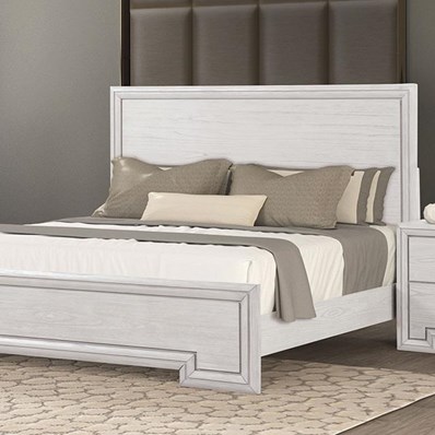 Furniture of America Basilone FM7440WH-EK-BED King Bed