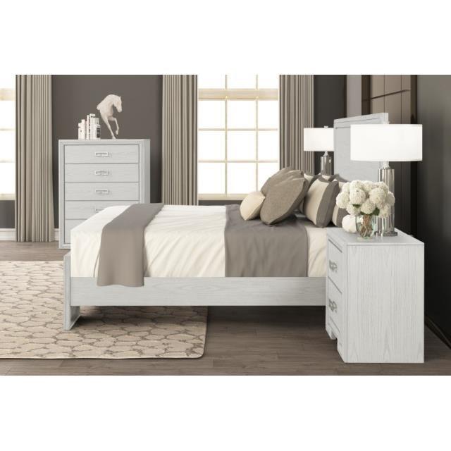 Large Picture of Furniture of America Basilone FM7440WH-EK-BED King Bed