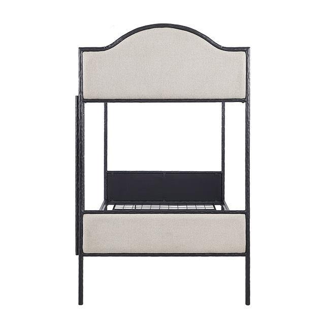 Large Picture of Furniture of America Forli FM-BK700BK-TT Twin/Twin Bunk Bed