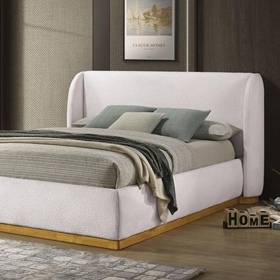 Furniture of America Whitman FM72004WH-Q-BED Queen Bed