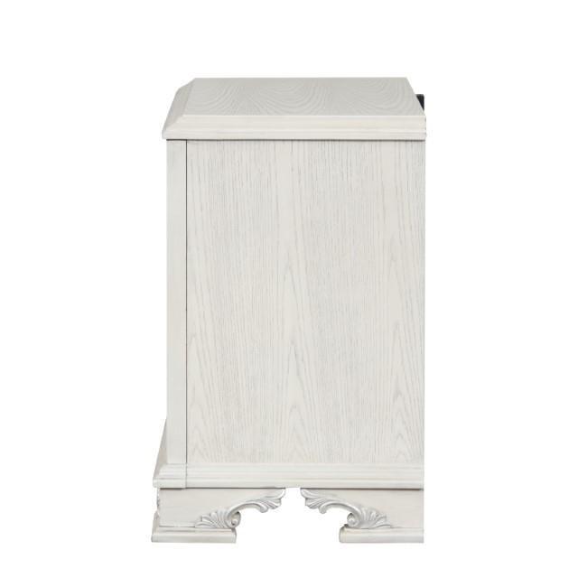 Large Picture of Furniture of America Stella Mia FM70000WH-N Nightstand