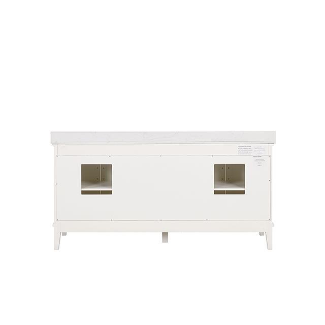 Large Picture of Furniture of America Almeria TM-CT005WH-72+05WH Vanity Set