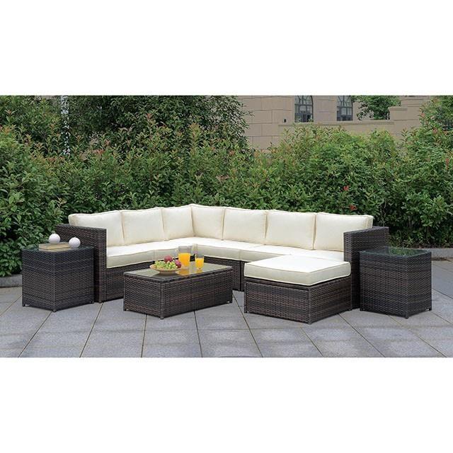 Large Picture of Furniture of America Ilona CM-OS2136-A Left Arm Chair