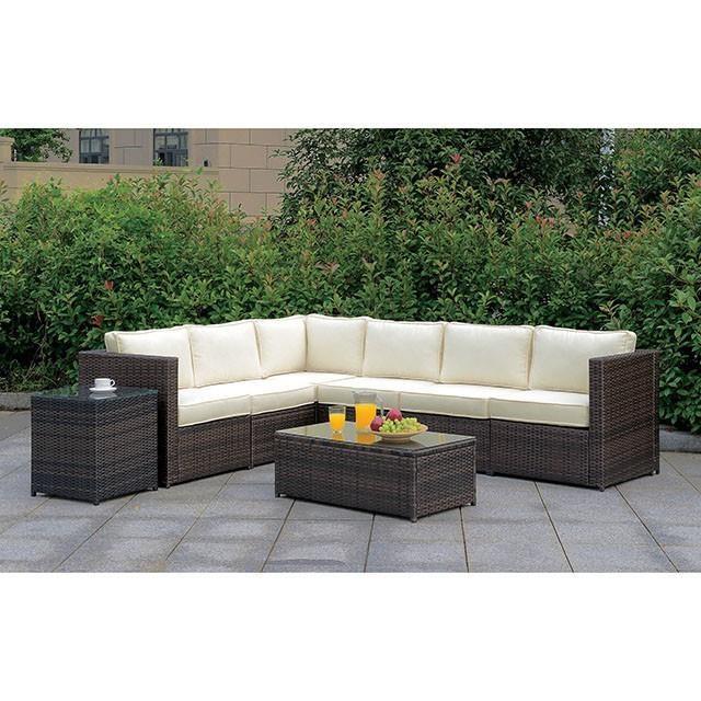 Large Picture of Furniture of America Ilona CM-OS2136-A Left Arm Chair