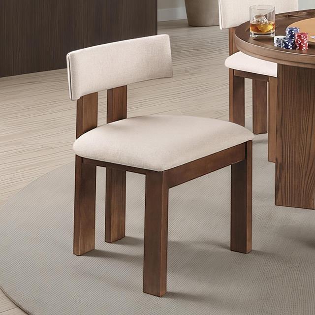 Furniture of America Gaetani FM-GM701BR-SC-2PK Set Of 2 Side Chair