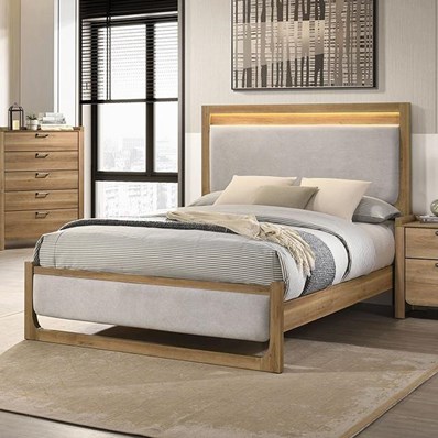 Furniture of America Elinora FM72023NT-EK-BED King Bed