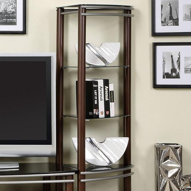 Furniture of America Silver Creek CM5510-PC Pier Shelves
