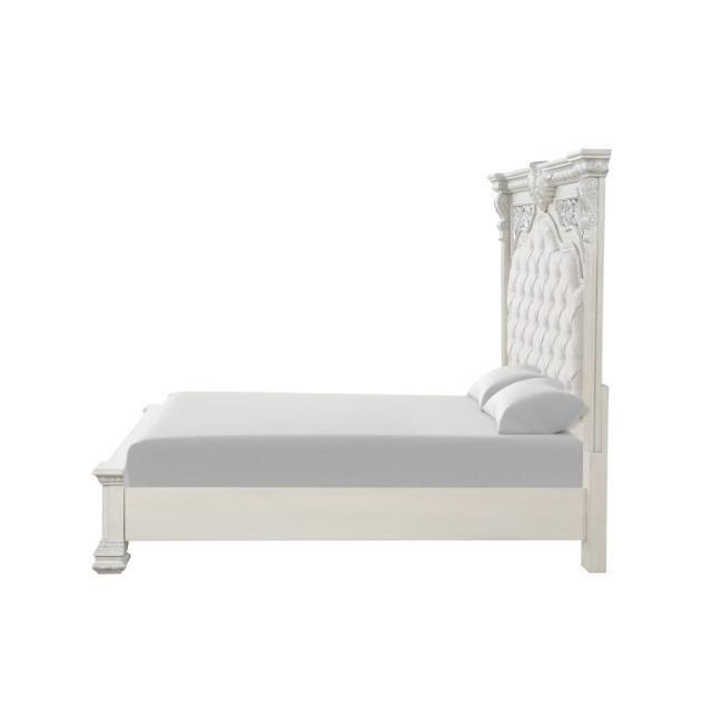 Large Picture of Furniture of America Promenade FM70001WH-EK-BED King Bed