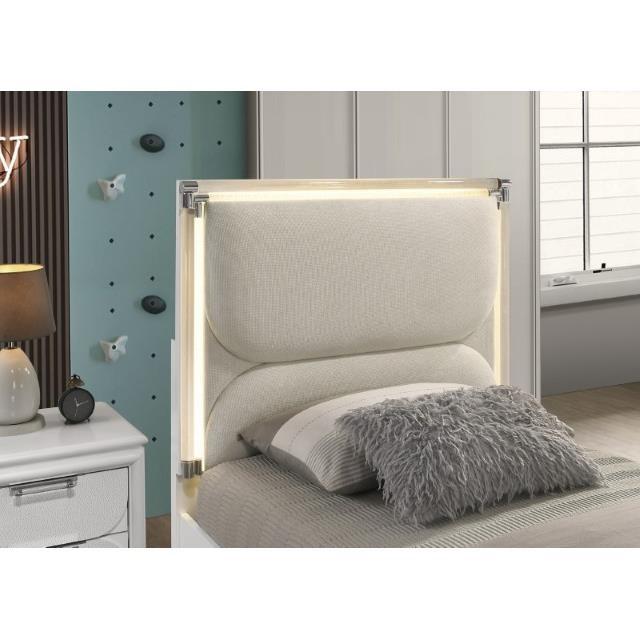 Large Picture of Furniture of America Lareina FM72081WH-F-BED Full Bed