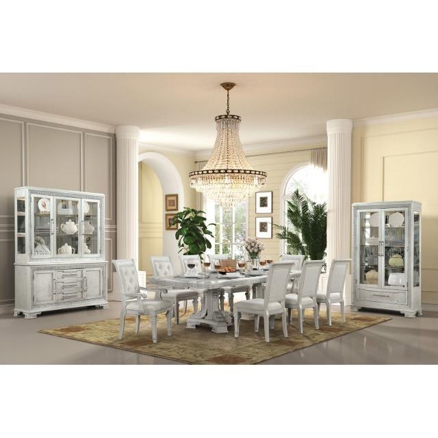 Large Picture of Furniture of America Stella Mia FM31000WH-HB-SET Hutch Buffet