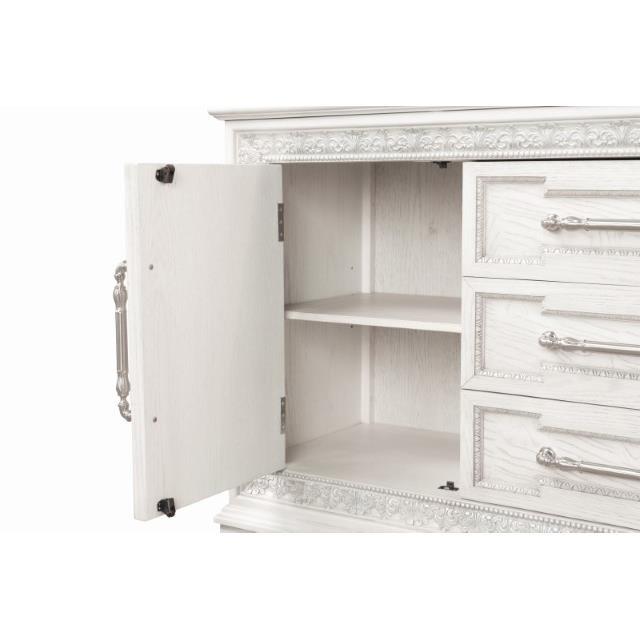 Large Picture of Furniture of America Stella Mia FM31000WH-HB-SET Hutch Buffet
