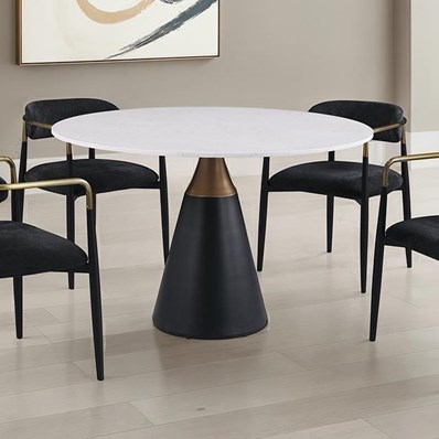 Furniture of America Hobro FM37002BK-T-TABLE Dining/Game Table