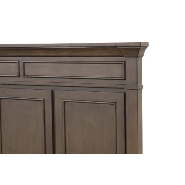 Large Picture of Furniture of America Huddersfield FM7702DB-Q-BED Queen Bed