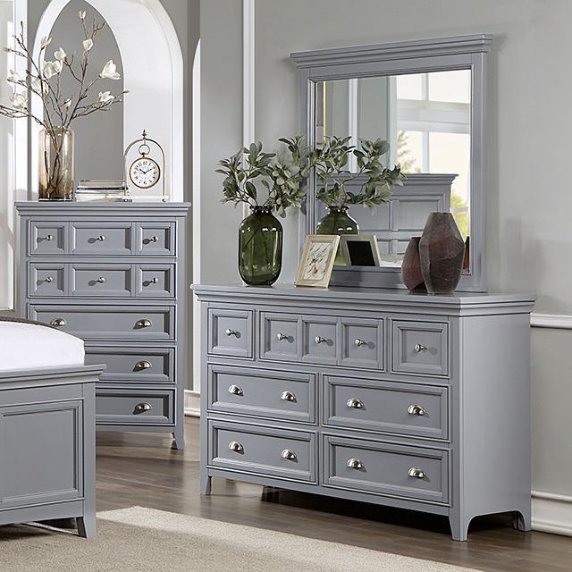 Furniture of America Castlile FM7413GY-D Dresser