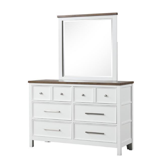 Large Picture of Furniture of America Pinetop FM7171WH-D Dresser