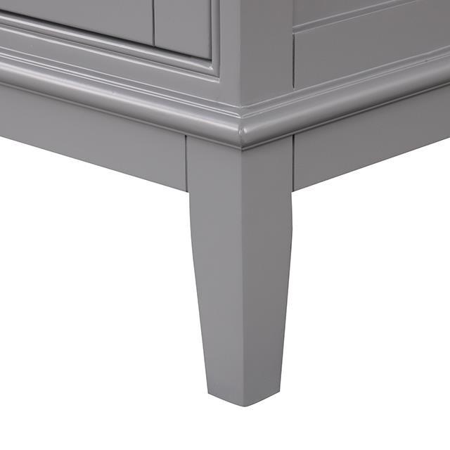 Large Picture of Furniture of America Oliva TM-CT006WH-80+06GY Vanity Set