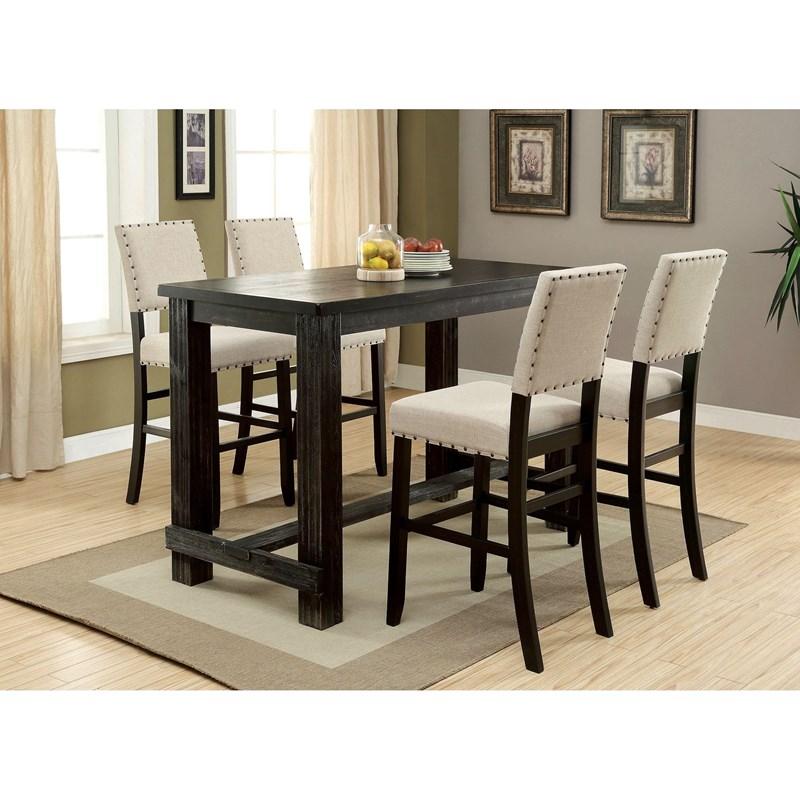 Furniture of America Sania CM3324BK-BT-5PC