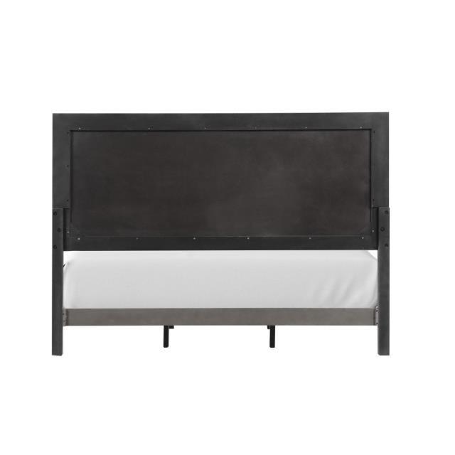 Large Picture of Furniture of America Crowthorne FM70100GY-Q-BED Queen Bed