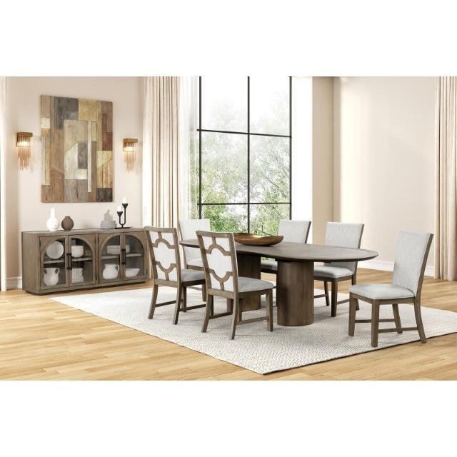 Large Picture of Furniture of America Clements FM3411AK-SV Sideboard