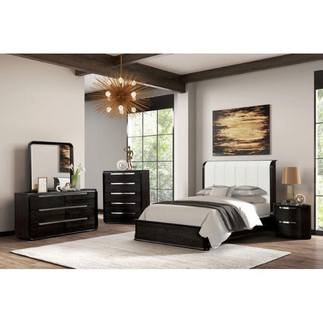 Large Picture of Furniture of America Osterley FM71500BK-N Nightstand