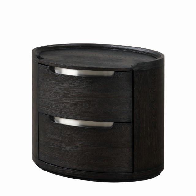 Large Picture of Furniture of America Osterley FM71500BK-N Nightstand