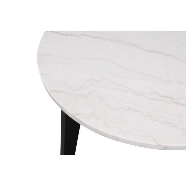 Large Picture of Furniture of America Sabro FM3330BK-RT-TABLE Round Dining Table