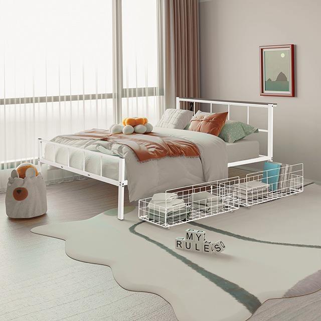 Large Picture of Furniture of America Nicoli FM7901WH-Q