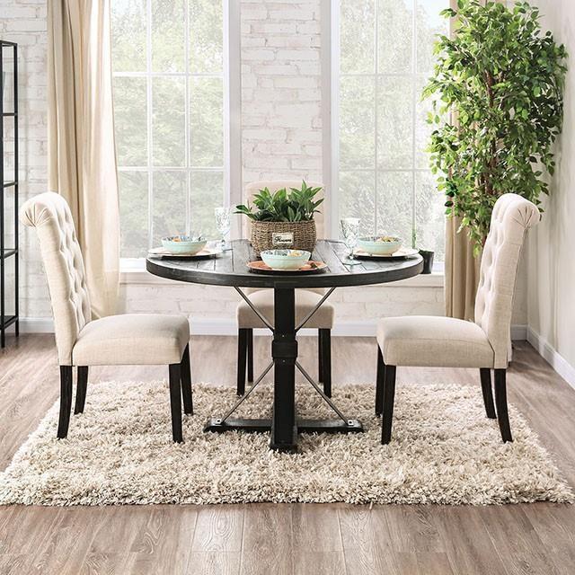 Large Picture of Furniture of America Alfred CM3735RT-5PC-GY