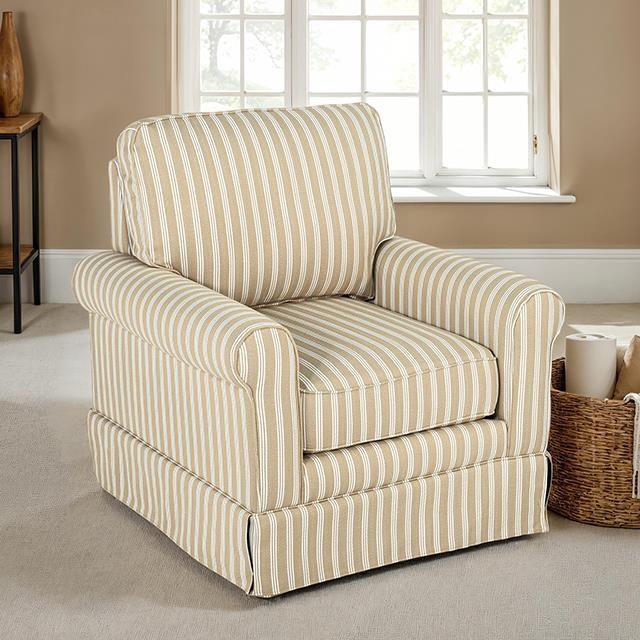 Furniture of America Peggy FM-AC6011BR Accent Chair
