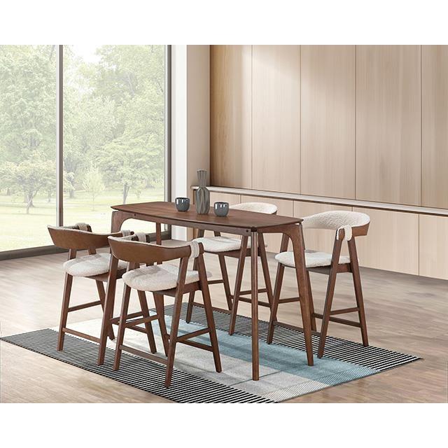 Furniture of America Ebikon FM3211WN-PT-5PC