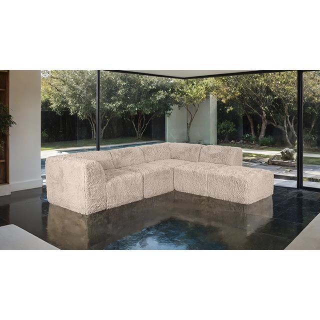 Large Picture of Furniture of America Nappi FM62102TP-SECT-B L-Sectional