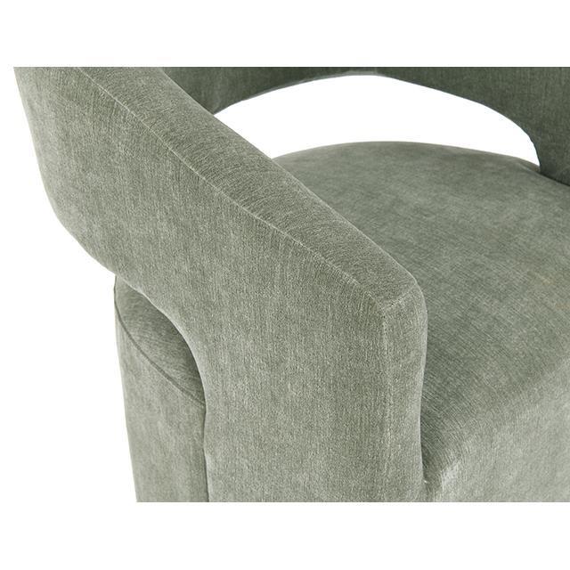 Large Picture of Furniture of America Tresa FM-AC3002GR Arm Chair with Casters