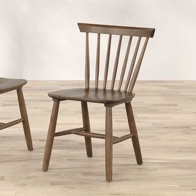Furniture of America Beale FM3100WN-SC-2PK Set Of 2 Dining Chair