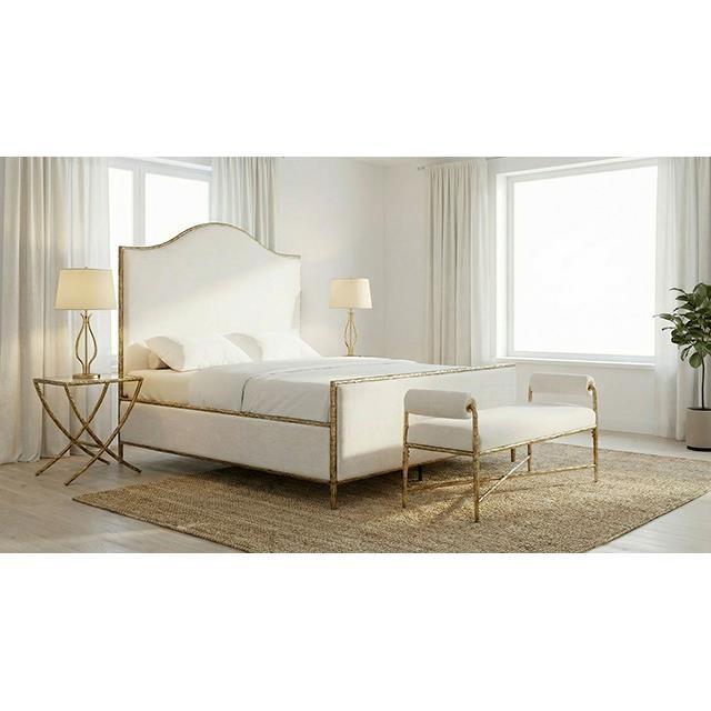 Large Picture of Furniture of America Vilna FM77001GD-F-3A Full Bed