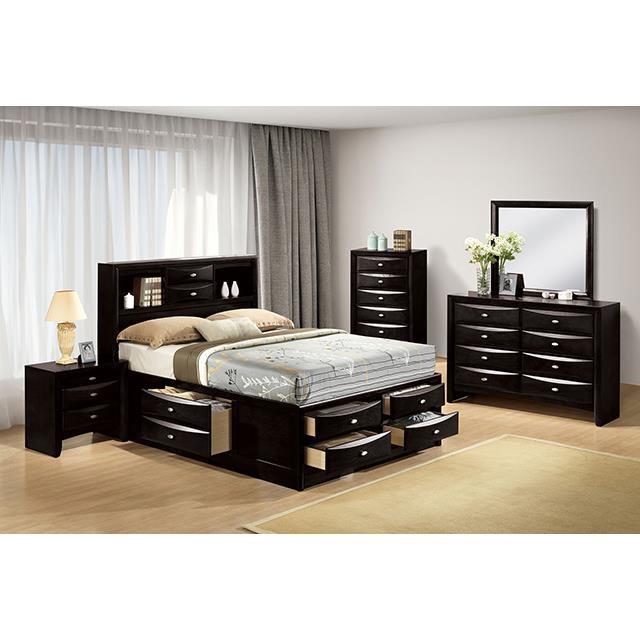 Large Picture of Furniture of America Zosimo FM7210BK-F-BED Full Bed