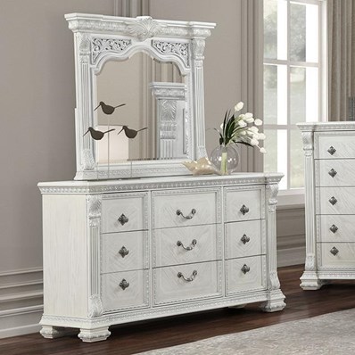 Furniture of America Promenade FM70001WH-D Dresser