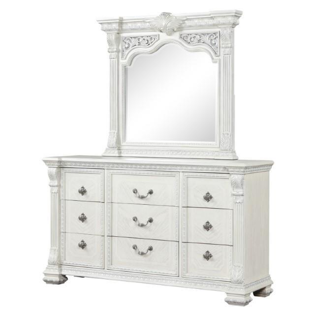 Large Picture of Furniture of America Promenade FM70001WH-D Dresser
