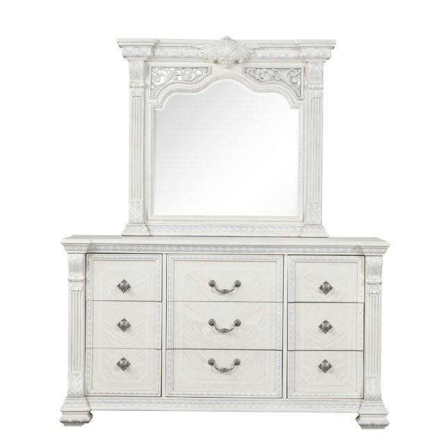 Large Picture of Furniture of America Promenade FM70001WH-D Dresser
