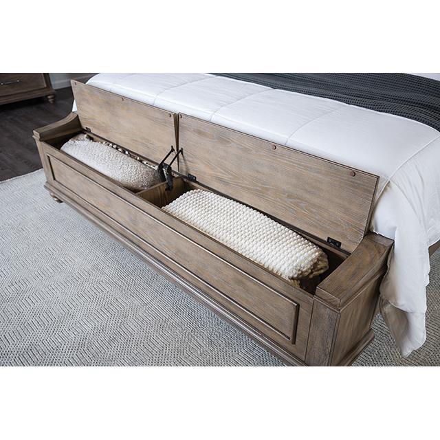 Large Picture of Furniture of America Philomath FM7430BR-EK-BED