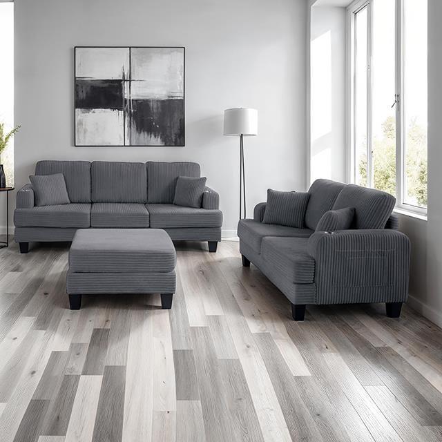 Large Picture of Furniture of America Moretaine SL6932DG-SF-PK Sofa