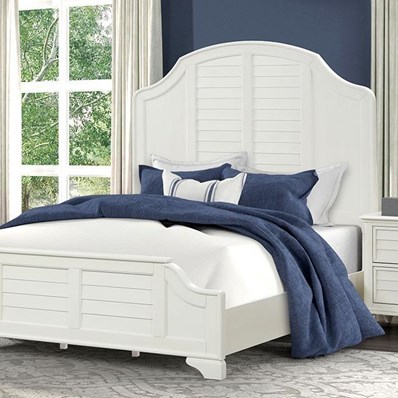 Furniture of America Whitehaven FM7708WH-EK-BED King Bed