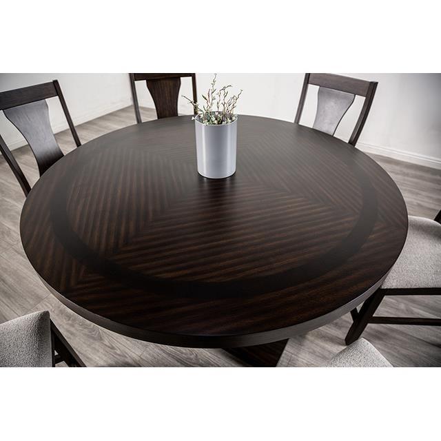 Large Picture of Furniture of America Holsworthy FM3600ES-RT-5PC 5 Pc Dining Table Set