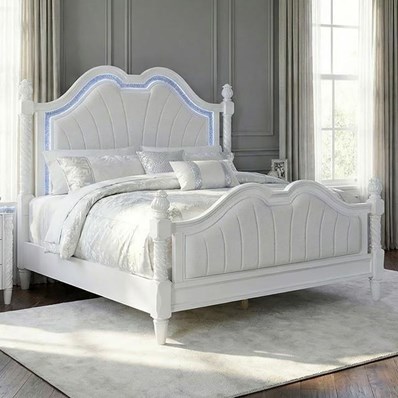 Furniture of America Swindon FM74007WH-Q-BED Queen Bed