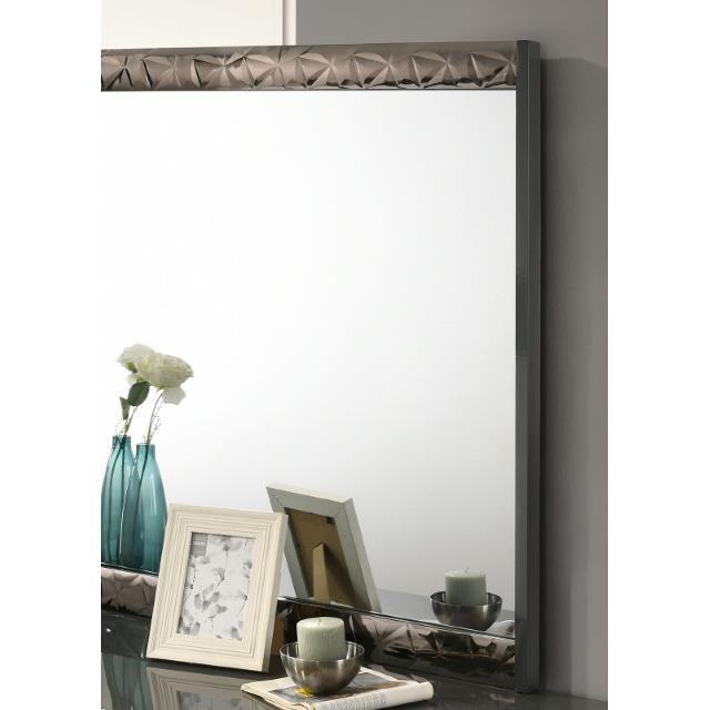Large Picture of Furniture of America Hartlepool FM7250BL-M Mirror